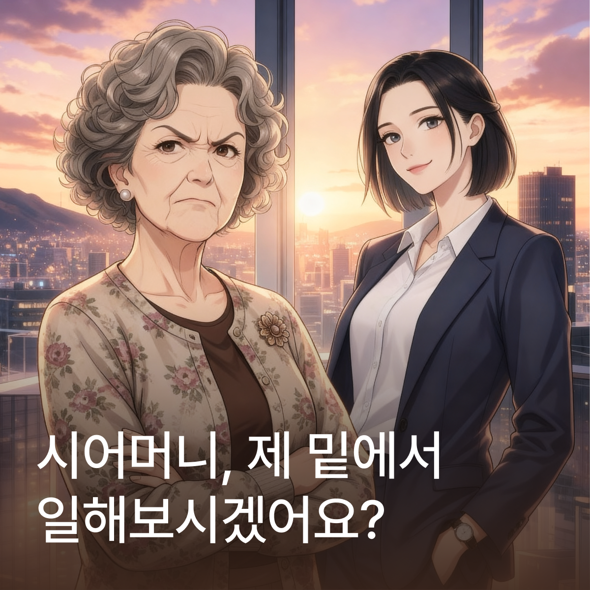 시어머니, 제 밑에서 일해보시겠어요? thumbnail