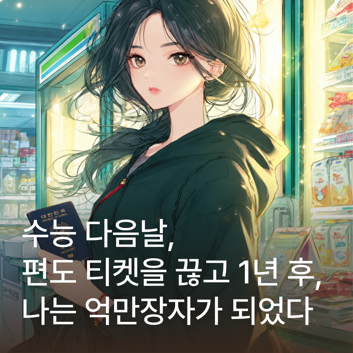 수능 다음날, 편도 티켓을 끊고 1년 후, 나는 억만장자가 되었다 thumbnail