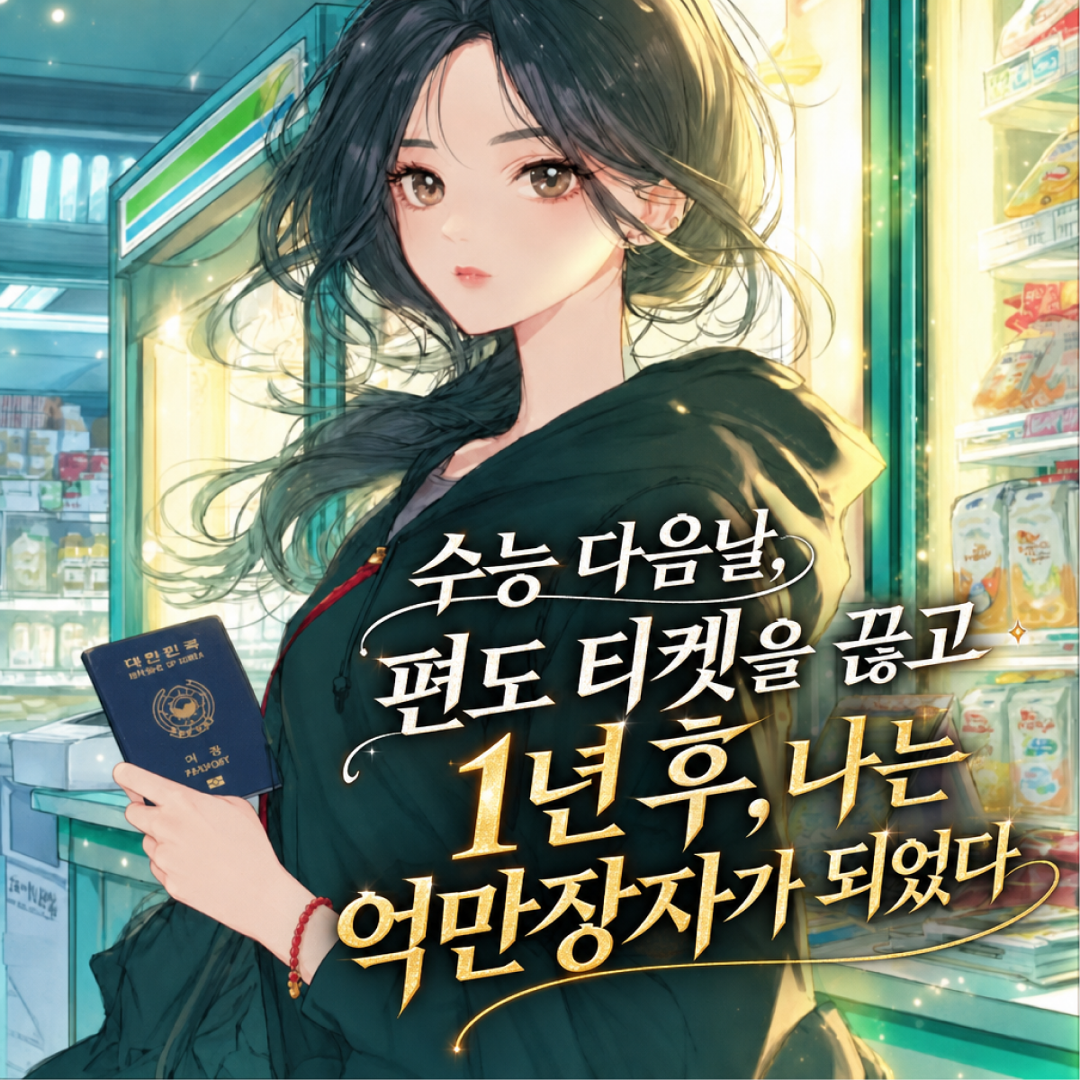 수능 다음날, 편도 티켓을 끊고 1년 후, 나는 억만장자가 되었다 thumbnail