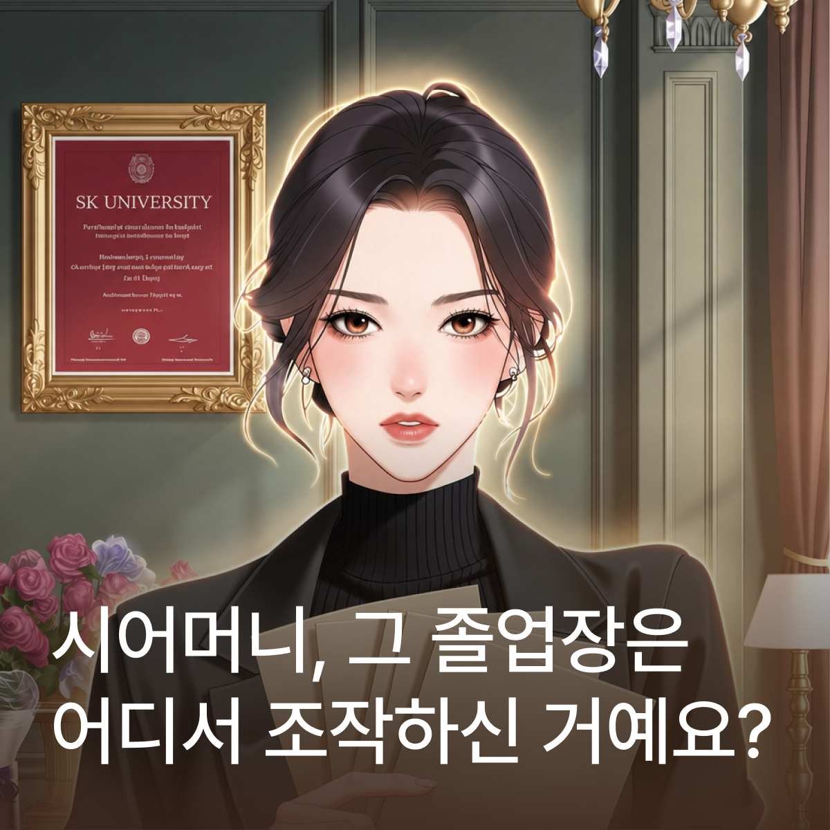 시어머니, 그 졸업장은 어디서 조작하신 거예요? thumbnail