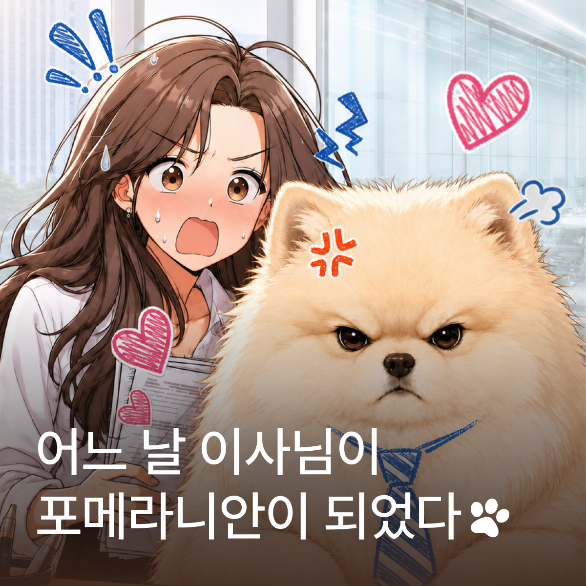 어느 날 이사님이 포메라니안이 되었다 thumbnail